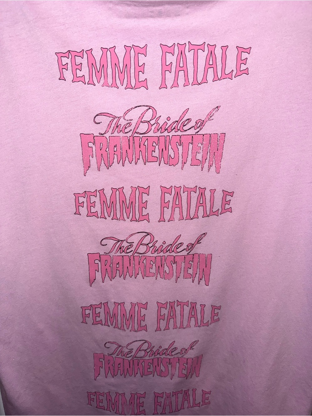 Pink Frankenstein tee - Picture 7 of 10